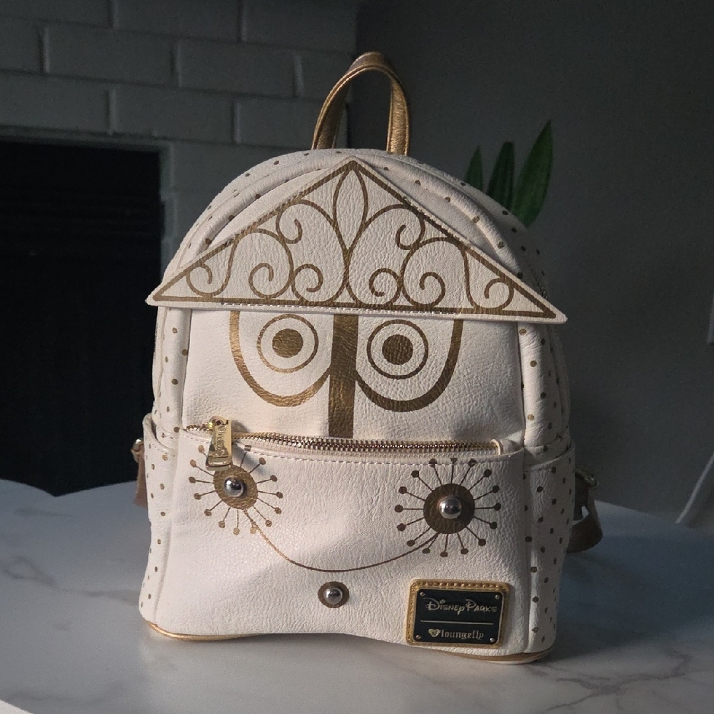 Loungefly Mini Backpack Rare Disney Park It’s a Small World Hear